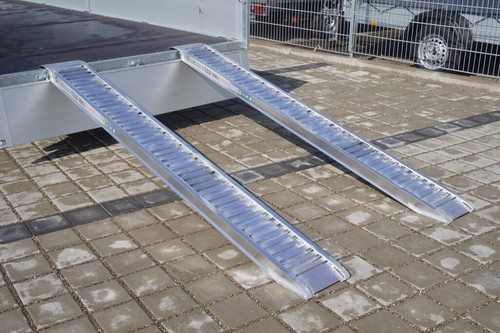 Auffahrrampe alu gerade - auffahrrampe, 2500