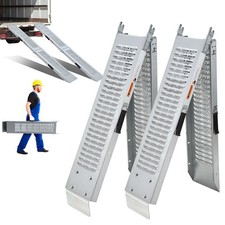 2X Auffahrrampe Paar Klappbar