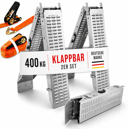 Auffahrrampe klappbar 400 - , kg